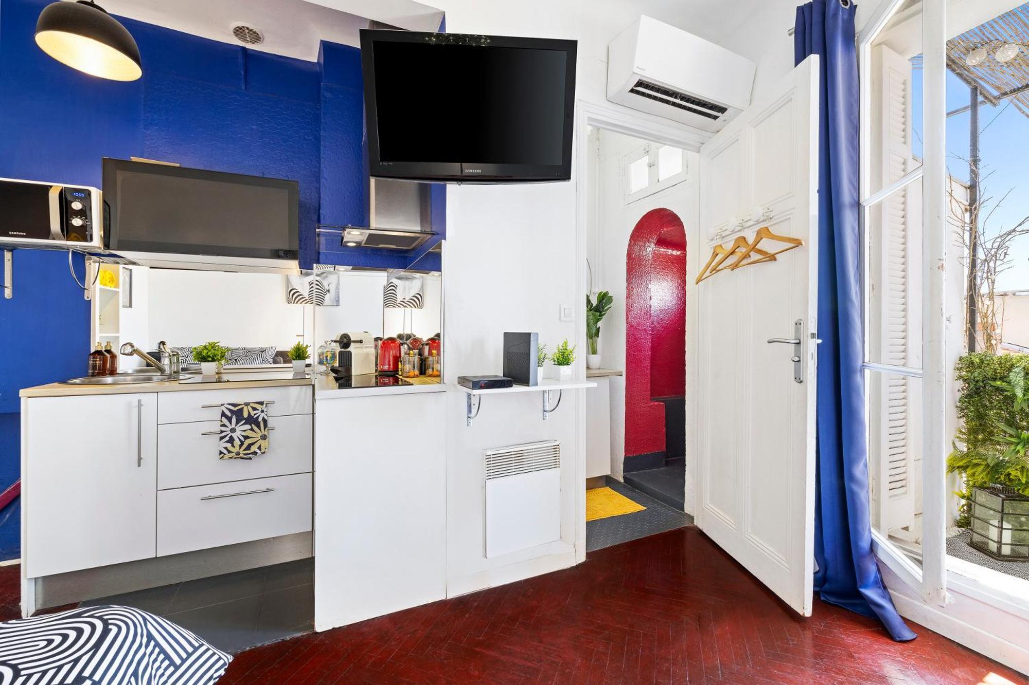 Center - Balcony Quiet - Air Conditioner - Kitchen - Wifi - Tram Ніцца Екстер'єр фото